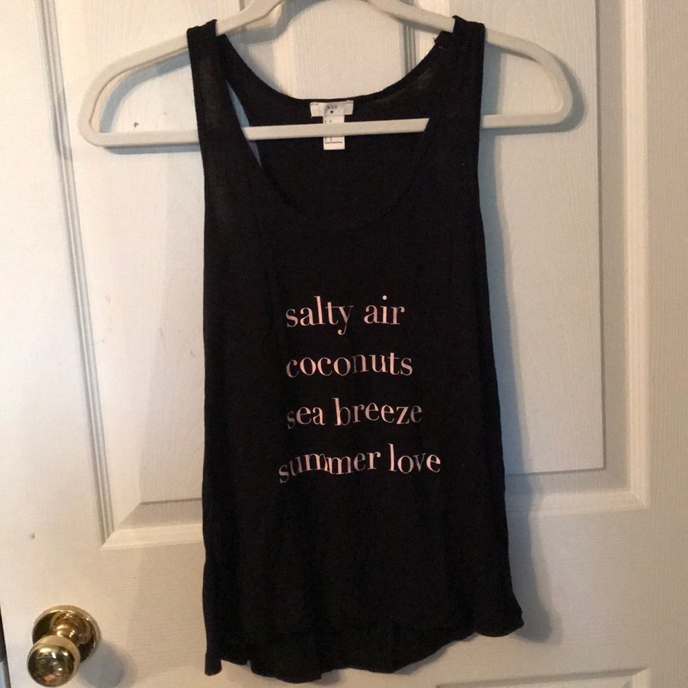 Slogan tank from forever21